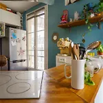 Apartamento Contemporary 1bd Hopital Saint Louis París