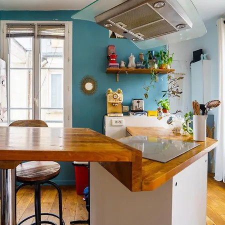 Contemporary 1bd Hopital Saint Louis