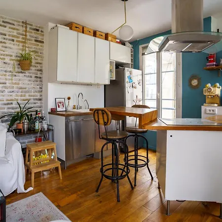 Contemporary 1bd Hopital Saint Louis