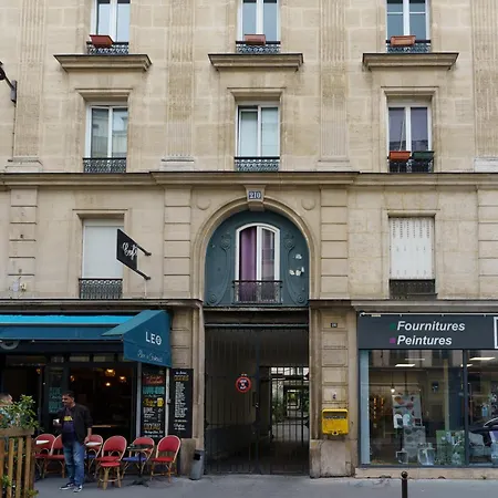 Apartamento Contemporary 1bd Hopital Saint Louis *