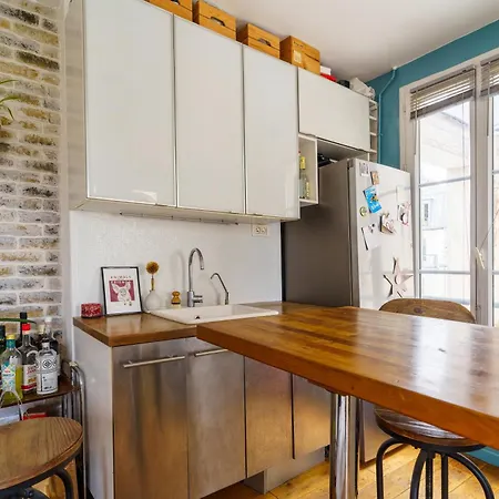 Contemporary 1bd Hopital Saint Louis * Paris